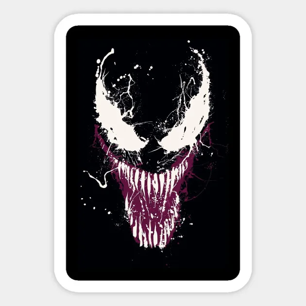 1 шт. Веном террор Америка водонепроницаемый стикер для скейтборда элементы