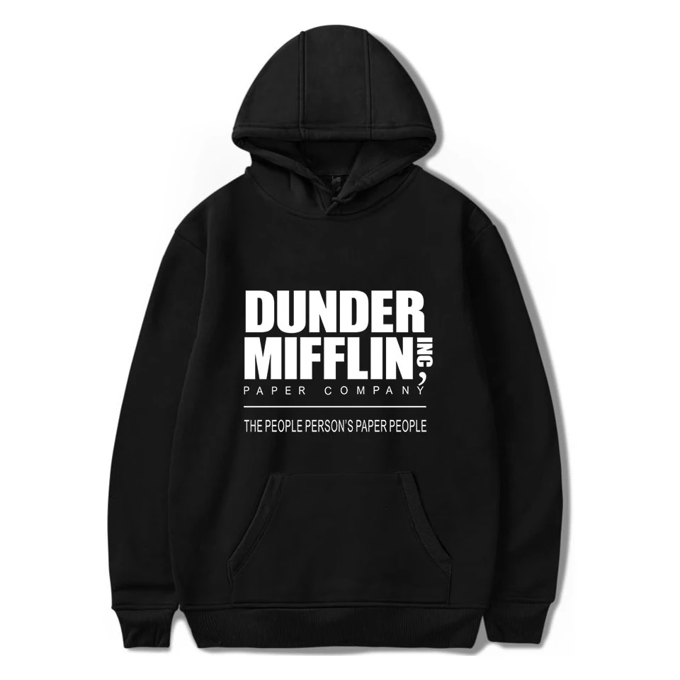Мужские толстовки с капюшоном dulder Mifflin, толстовки для офиса, ТВ-шоу, хип-хоп худи, модные мужские толстовки, свитера, европейские размеры