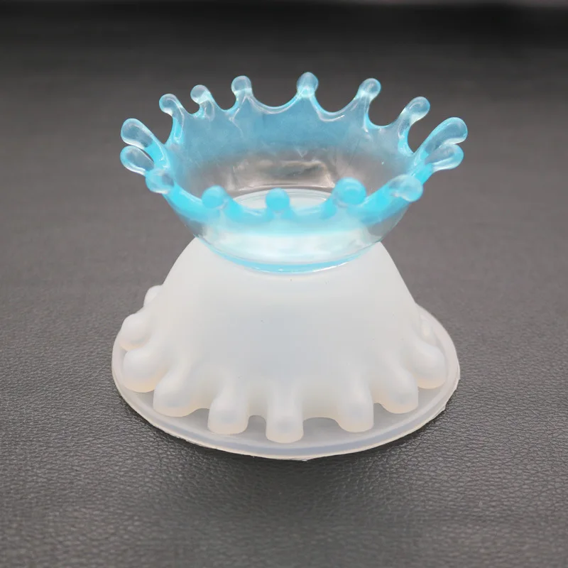 Ящик для хранения брызг силиконовая форма воды каплевидный ящик безделушек