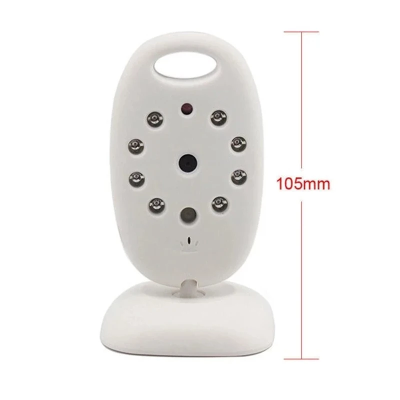 2.0inch LCD Screen With Infrared Night Vision Two Way Talking Shooting Temperature Detection Digital Audio Baby Monitor Camera |