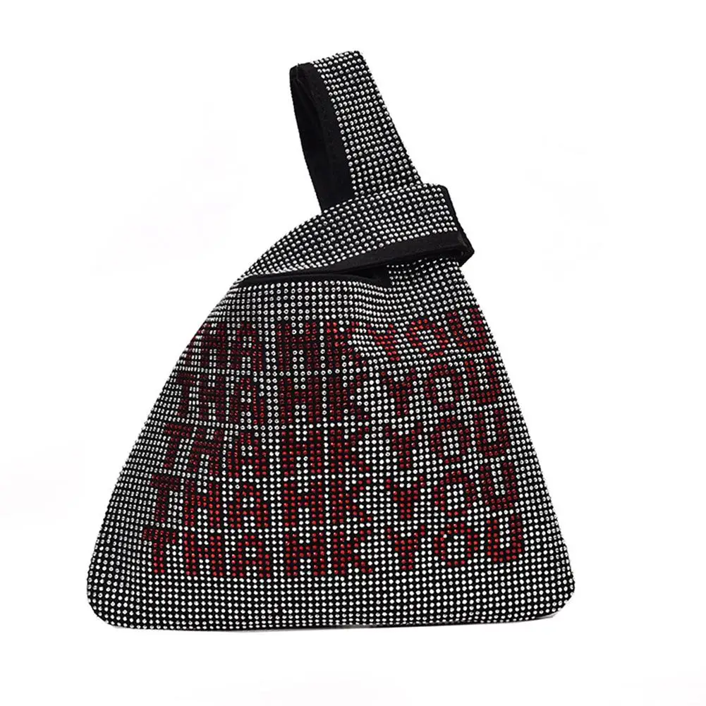 Роскошная Брендовая женская вместительная мини-сумка с блестками модная новинка