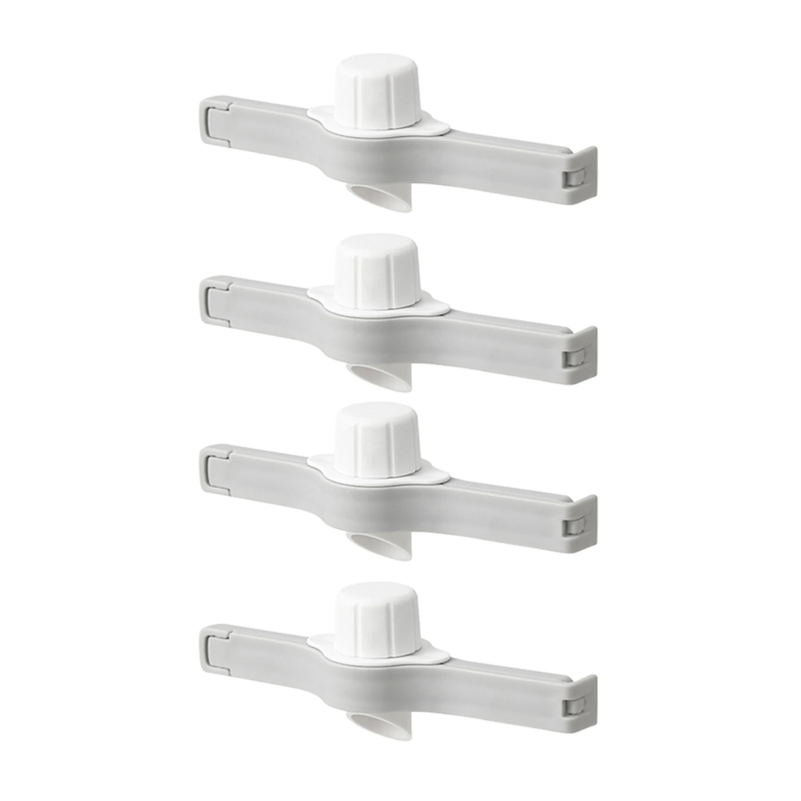 

Food Bag Clips Sealing Clips Double Tooth Mark Design Tightly Bite without Falling Bag Fresh Keeping Clamp Sealer BENL889