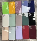 Чехол из жидкого стекла для iPhone 13, 12, Mini, 11 Pro, XS, Max, X, XR, 6, 7, 8 Plus, SE2, устойчивый к царапинам цветной защитный чехол-накладка, защитные чехлы
