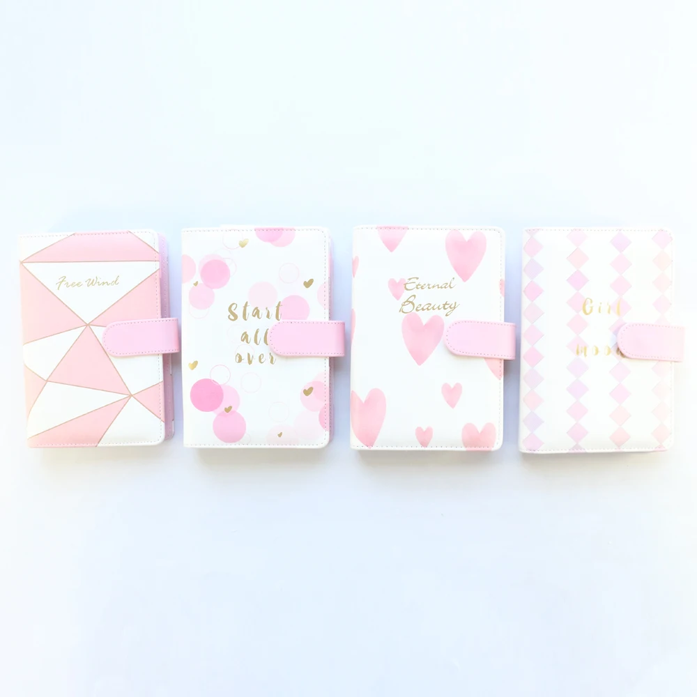 Новинка милый кожаный блокнот Domikee в твердой обложке спиральный офисный и