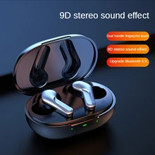 TWS Fone Bluetooth 5.0 Earphones with Microphone 9D Stereo Headphone Waterproof Noise-canceling Auriculares Display Charging Box