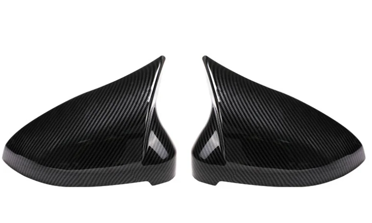 2 шт. автомобильного зеркала заднего вида Защитная крышка матовый хром для Audi B9 A4