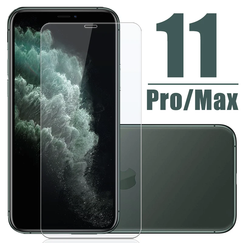 Закаленное стекло для iPhone 11 Pro Max 2019 защита экрана iPhone11 бронированный 11Max защитный