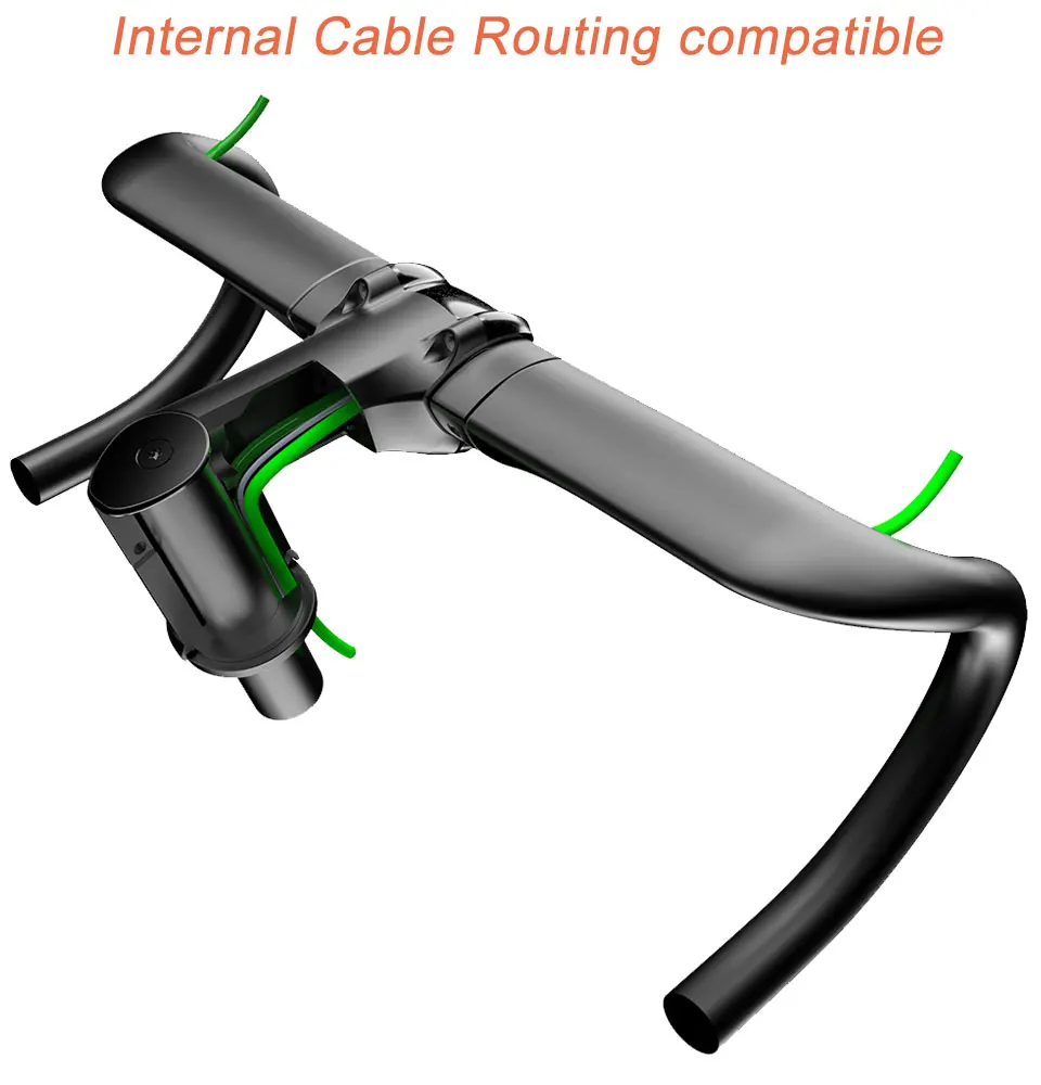VINCI DNA Carbon Road Bike Bicycle Handlebar with Vinci Stem Full internal cable routing Handlebarand stem RHM 38 40 42 44 46cm