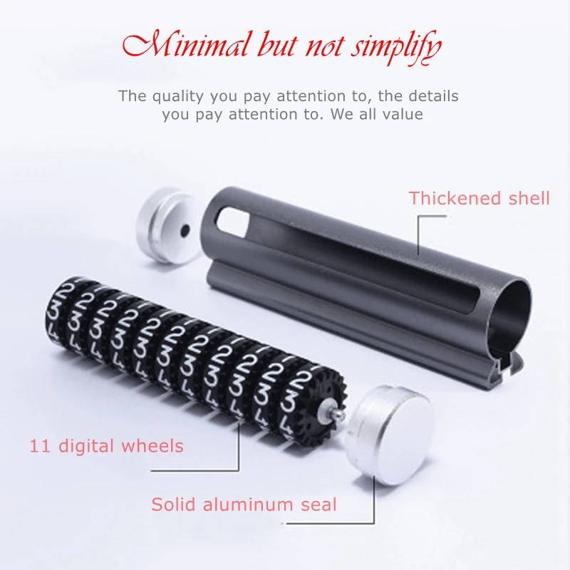 

Car temporary parking mobile number plate roller type telephone number plate aluminum alloy parking sign car interior supplies