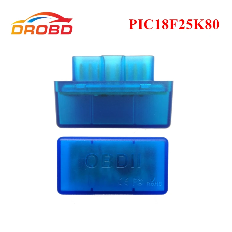 Диагностический инструмент OBD2 ELM327 V1.5 с чипом PIC18F25K80 Mini ELM 327 версия 1 5 Bluetooth 3 0 для
