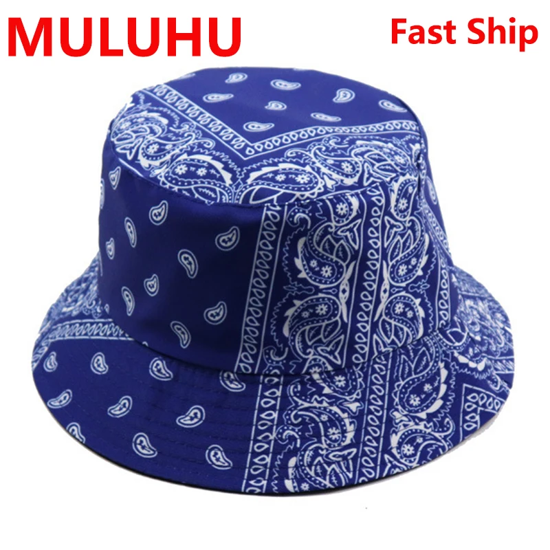 

Kappe Personality Pattern Hip Hop Men Women Cotton Double-Sided Cap Summer Panama Fashion Fold Sun Fishing Fisherman Hats