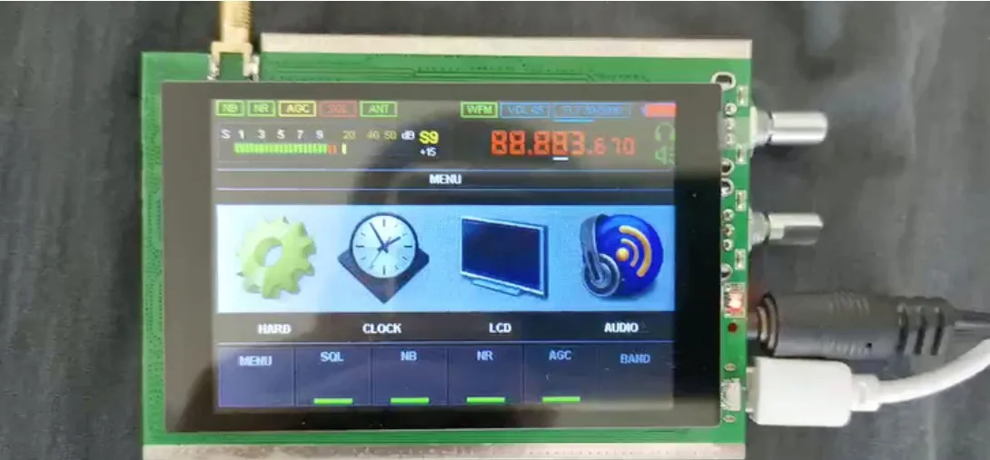 Малахитовый приемник SDR программное обеспечение радио DSP шумоподавление полный