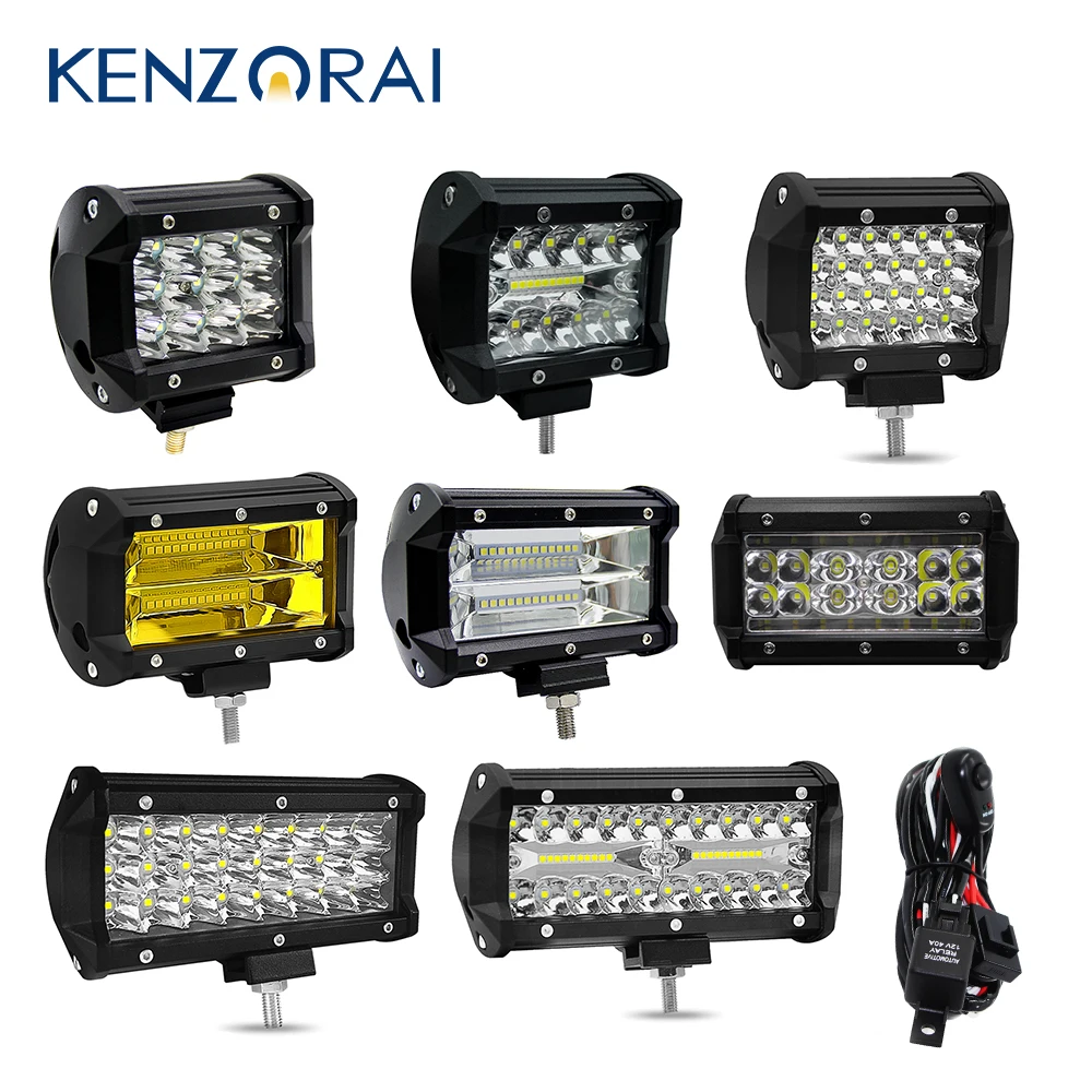 Светодиодный светодиодный свет бар/рабочий ильник внедорожный бар Offroad