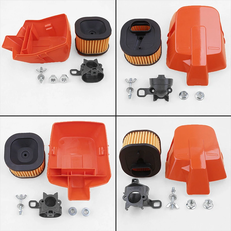 Топ воздушный фильтр крышка комплект ручка и винт бензопилы части для Husqvarna 362 371