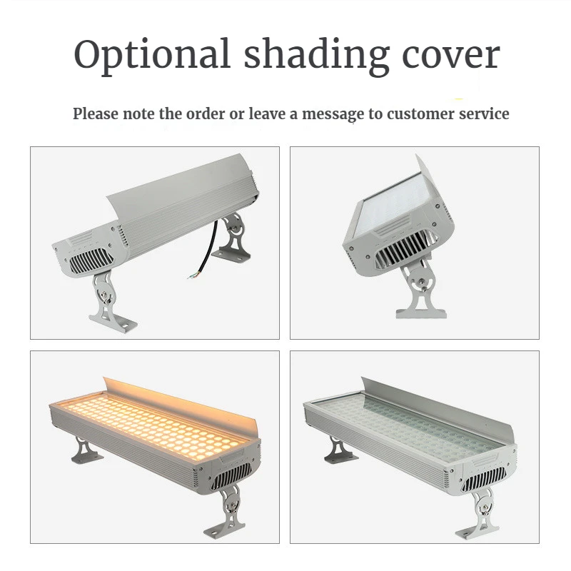 IP65 водонепроницаемый квадратный сценический настенный фонарь освещение для