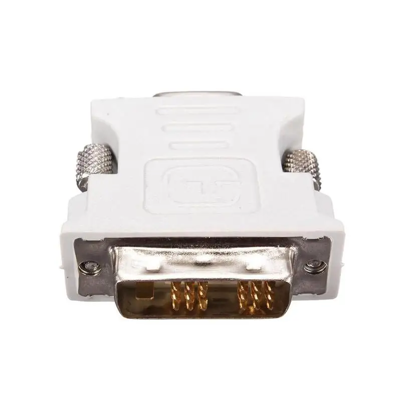 Переходник DVI 24 + 1 Male на 15 Pin VGA Female высококачественный адаптер для монитора