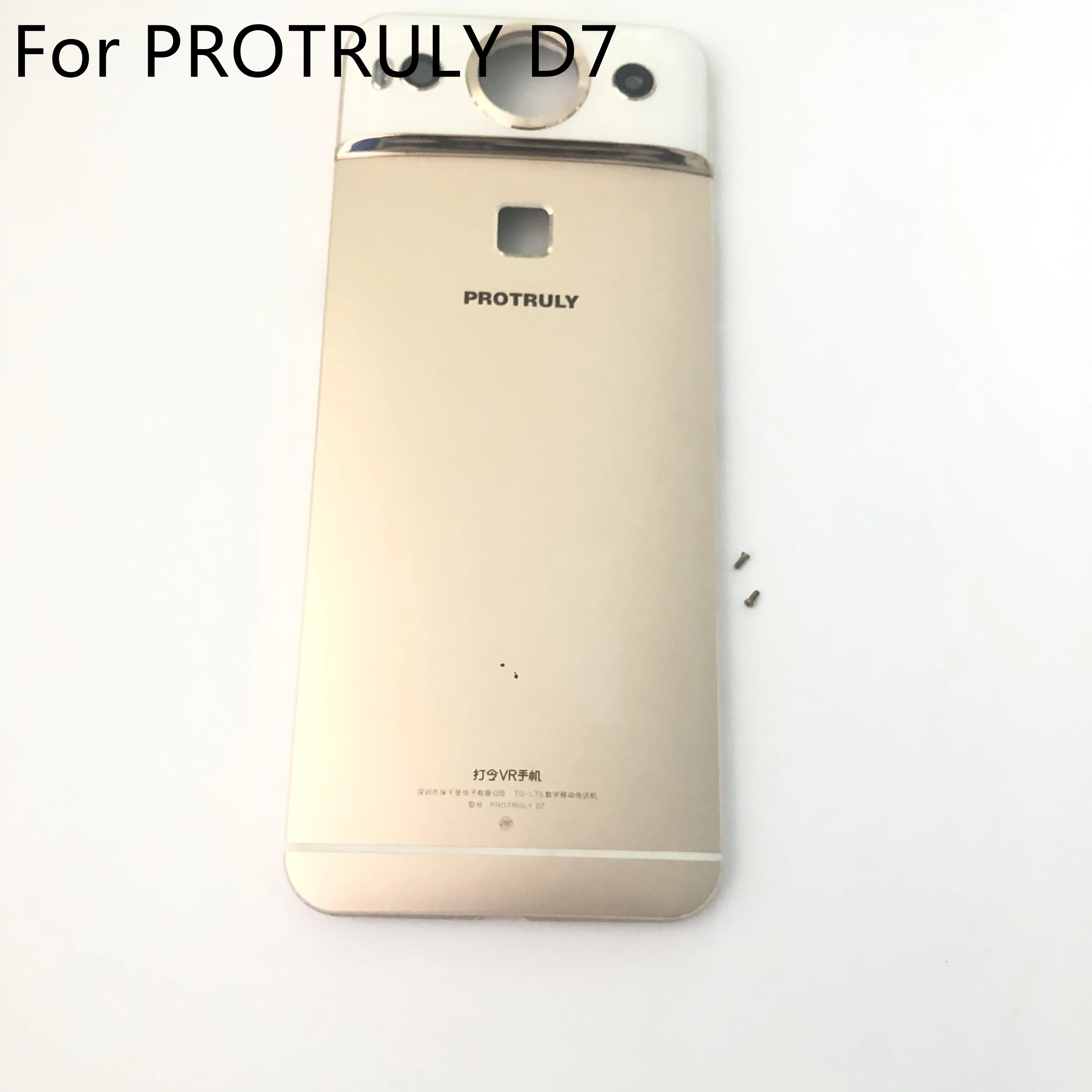 Задняя крышка аккумулятора protrue D7 + стеклянный объектив камеры для protrue D7 MTK6797 Helio X20 5,5 1920*1080 Бесплатная доставка