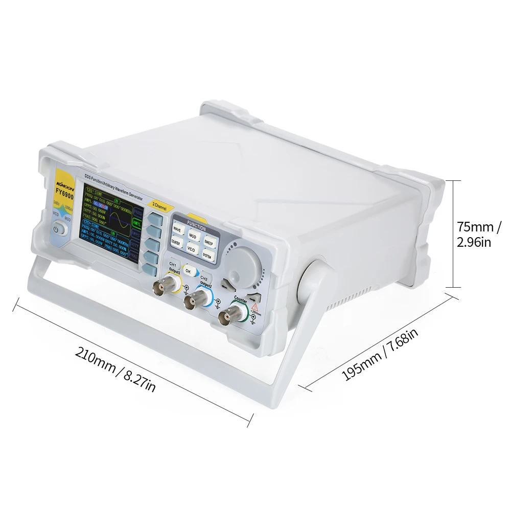 100MHz Function Signal Generator Digital DDS Dual-channel Signal/Arbitrary Waveform Source | Инструменты