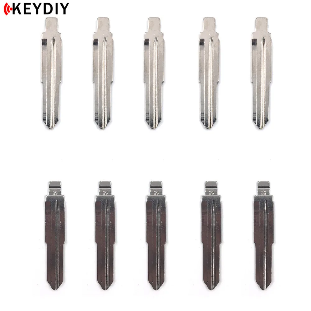 KEYDIY 10 шт./лот металлический пустой флип KD/VVDI дистанционный ключ Тип лезвия #39 DWO4R