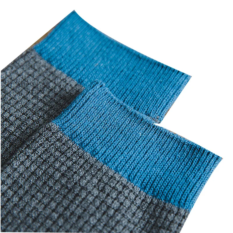 

2021 Autumn and Winter New Men's Socks Japanese and Korean Double Needle Color Matching Men's Tube Socks Casual Fashion Socks