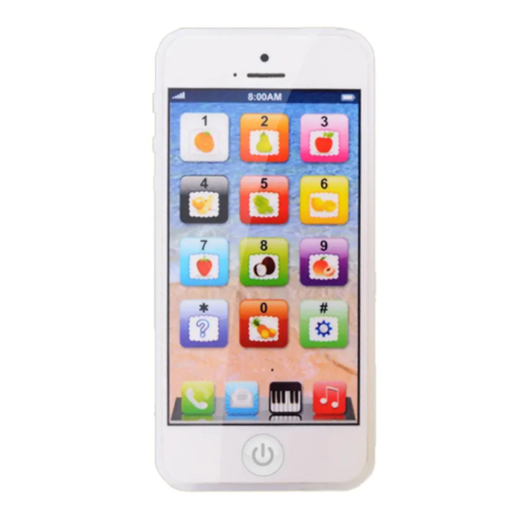 

Kids Learning Mobile Phone Toy with Music Play Games Machine Children Baby Early Educational Learning Toy Gift