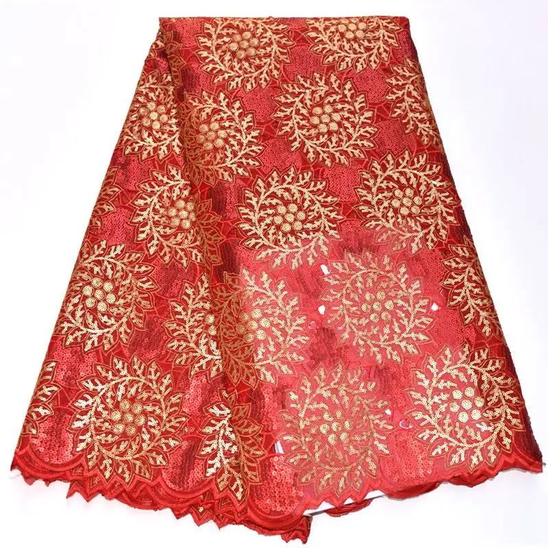 Новейшая Высококачественная африканская кружевная ткань для свадьбы 2019