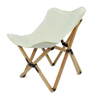 wooden chair picnic travel outdoor portable beech for garden beach camping