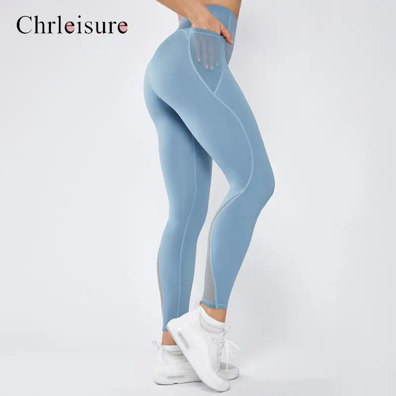 

CHRLEISURE пикантные Легинсы Для женщин спортивные мягкие быстросохнущие Высокая талия узкие Женские легинсы Для женщин Slim Fit для снятия бедра э...