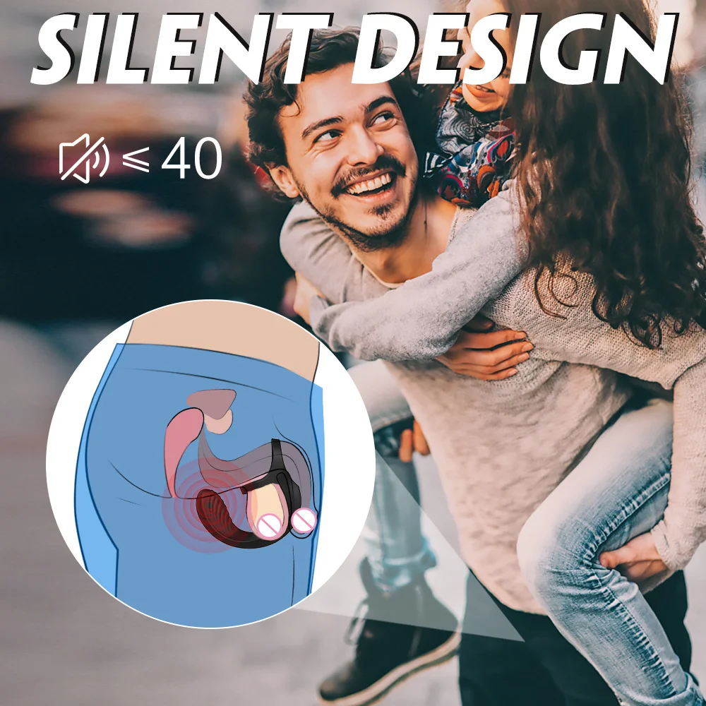 Вибрирующий черный пенис клетка для пениса секс-игрушки кольцо задержки