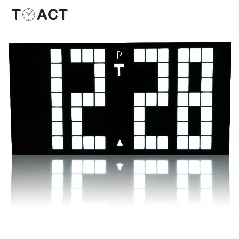 Цифровой светодиодный Будильник с большим номером Dosplay настольные часы