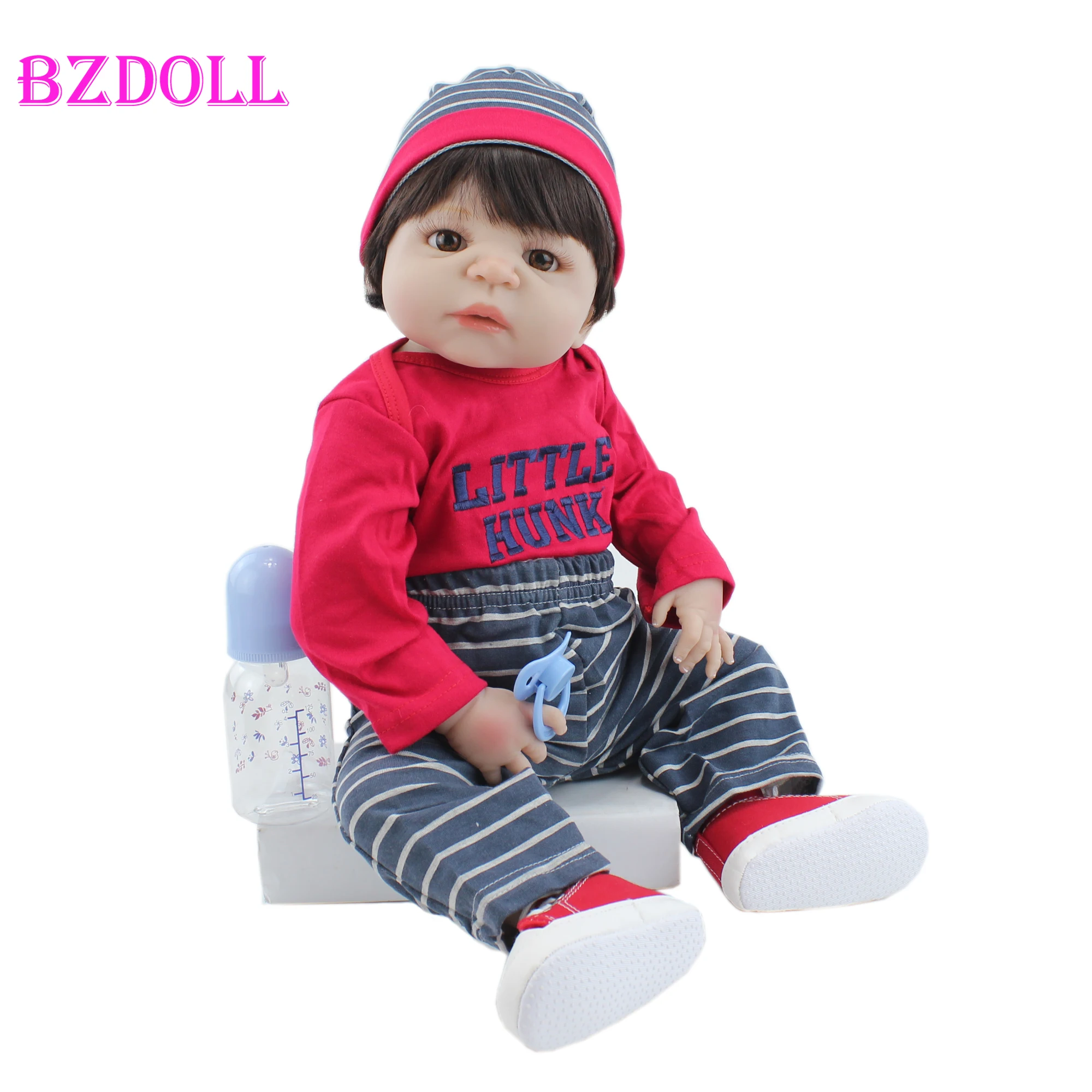 

Кукла BZDOLL полностью мягкая силиконовая для новорожденных мальчиков и девочек, виниловая игрушка для новорожденных, реалистичный наряд, под...