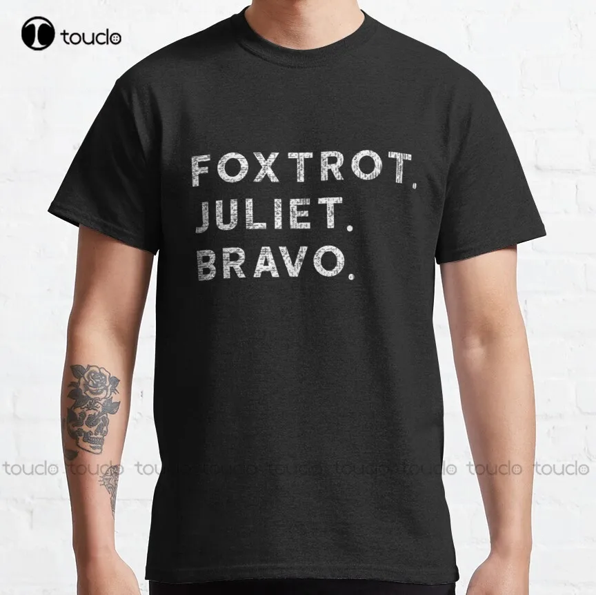

Fjb Foxtrot Juliet Bravo Biden Hashtag Pro America Us Funny Classic T-Shirt Men'S T Shirts Custom Aldult Teen Unisex Xs-5Xl