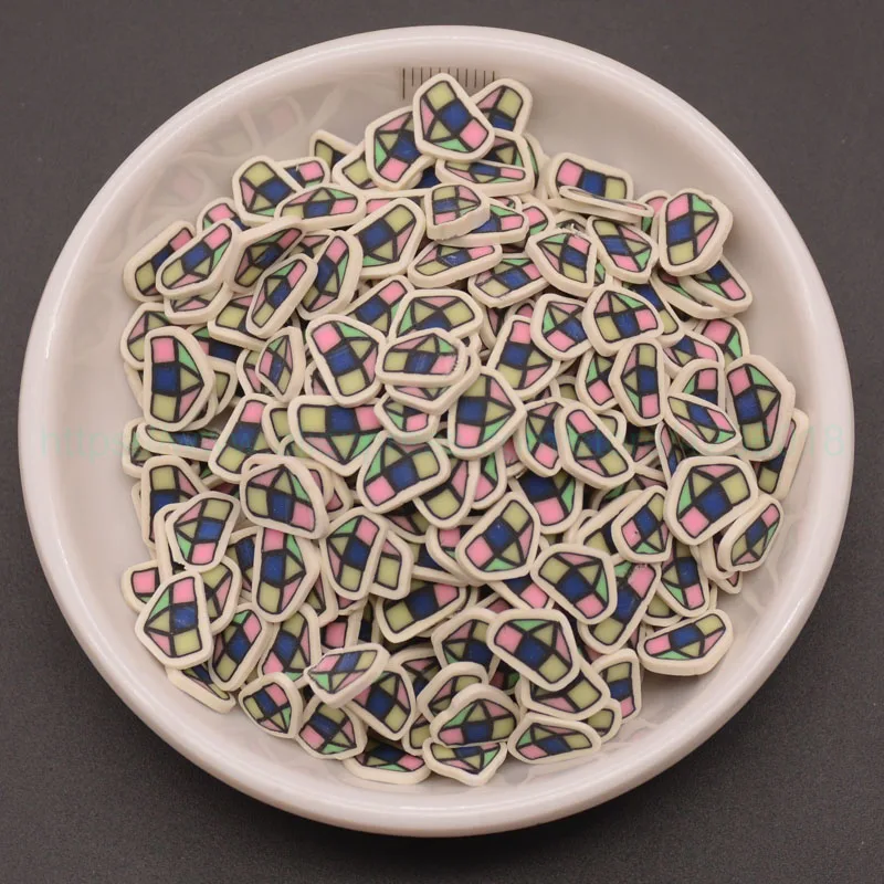 65 г алмазные формы полимеры глины ломтики полимеров для украшения телефона