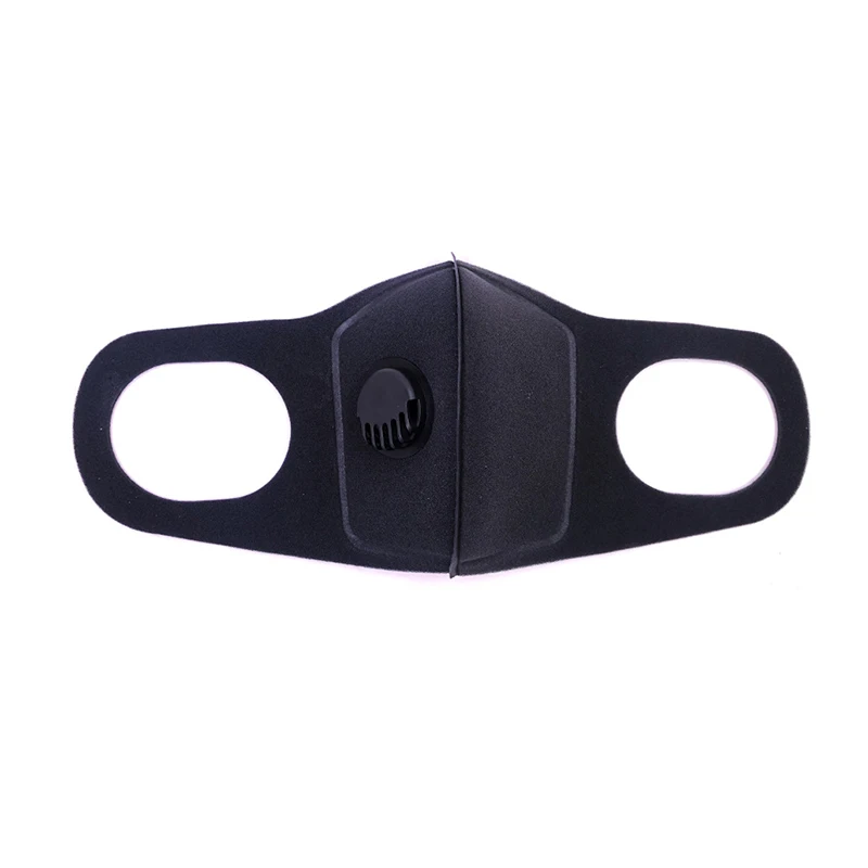 Респираторная маска для мужчин и женщин губчатая с клапаном дыхания защита от