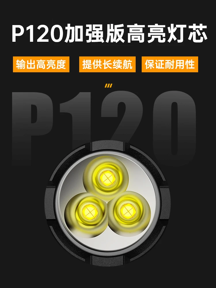 売却 キャンプ用ポータブル懐中電灯,USB充電式トーチ,調整可能なパワービーム,夜やキャンプに最適