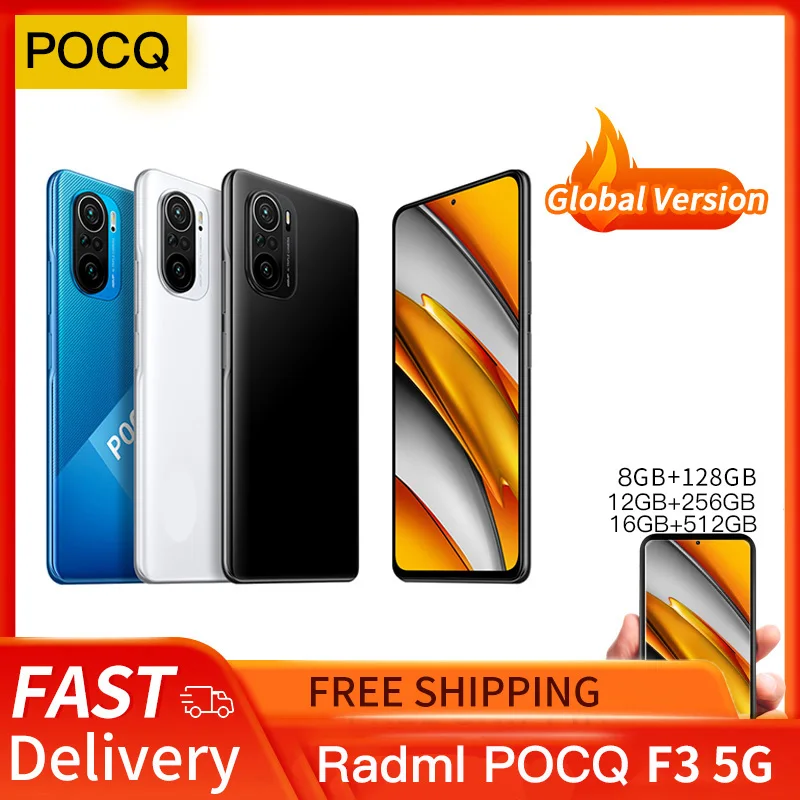 

F3 Smart Phone Android 10 4g Smart Cell Phones Unlocked 5g Mobile Phones 512gb 6.7 Inch Large Full Screen 16G Ram Global Version