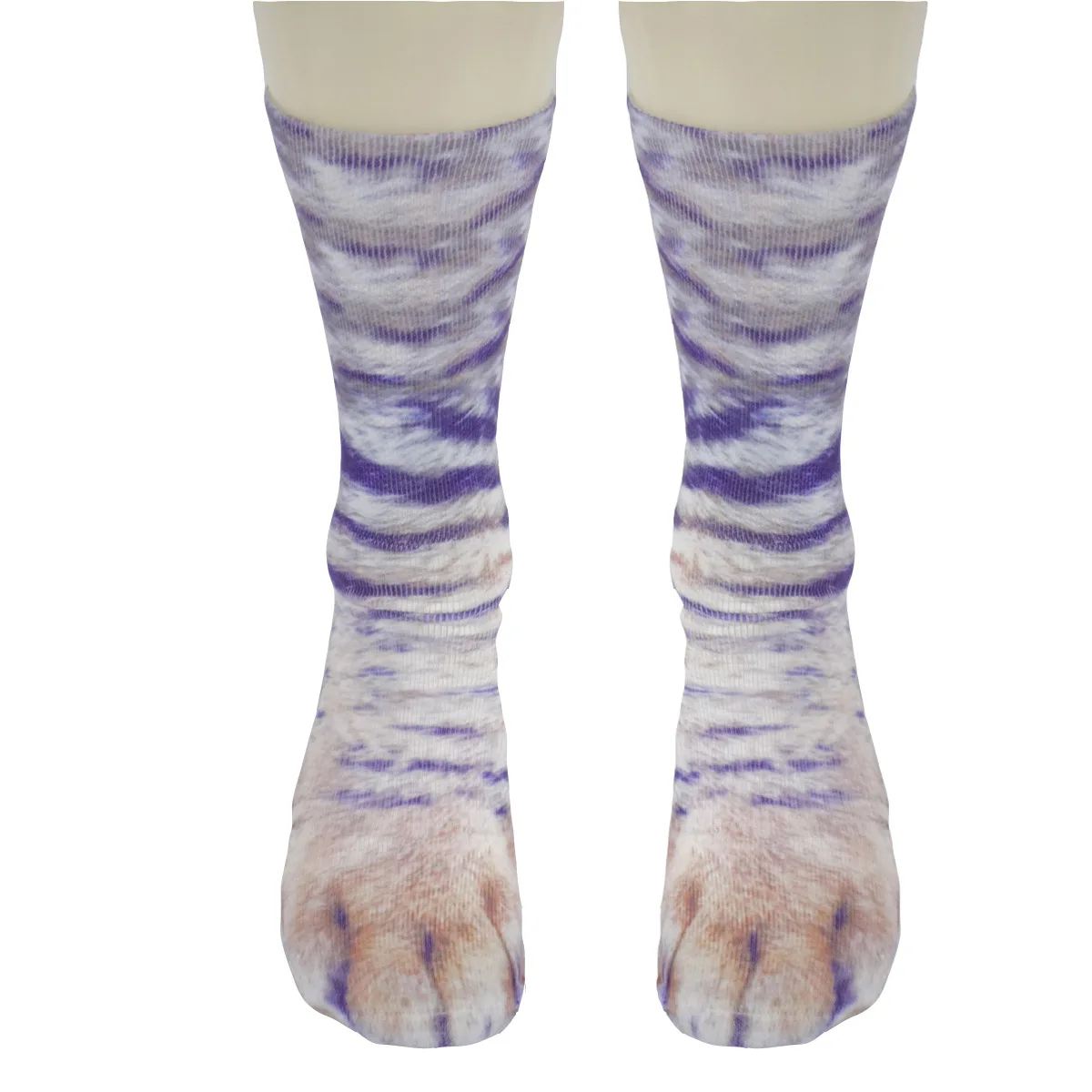 Носки копыта с изображением животных носки трубы средней длины кота и лапы