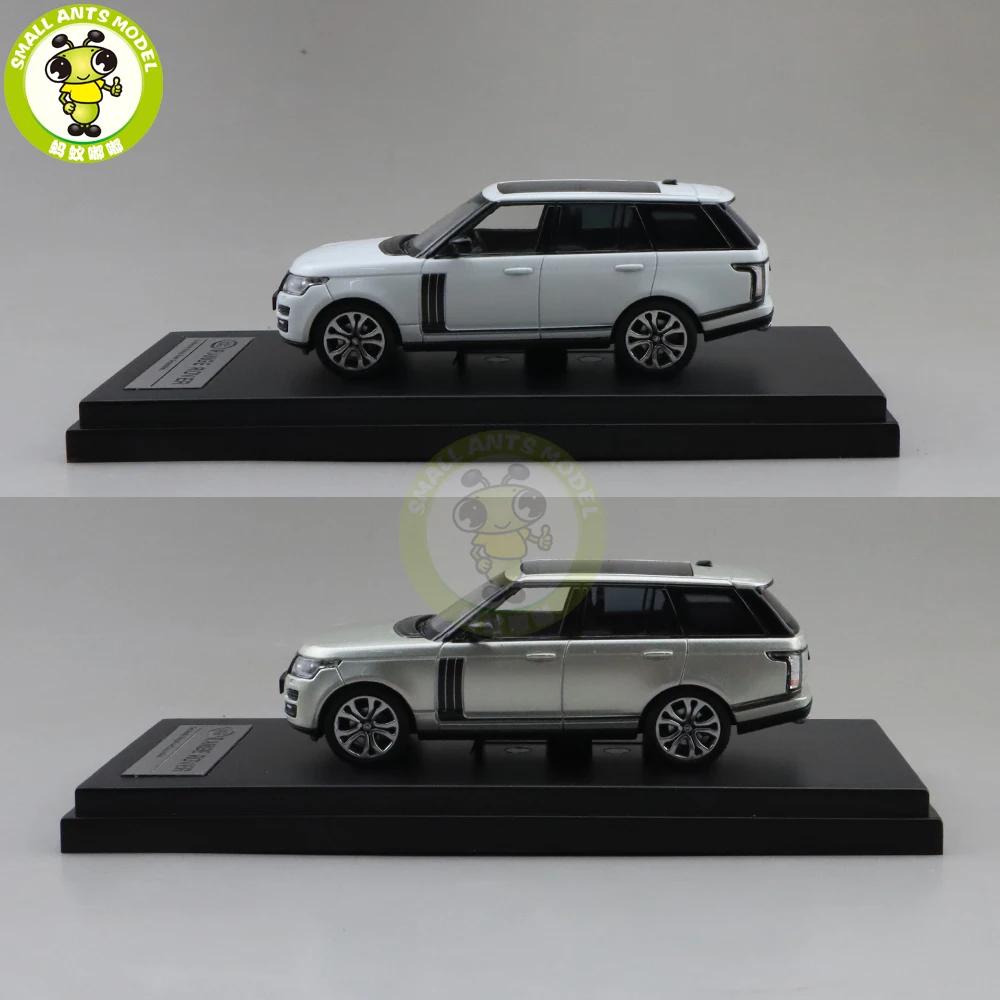 White and Champagne 1/64 lcd диапазон SUV литая модель Модель автомобиля игрушки подарки для мальчиков и девочек - Цвет: White and Champagne