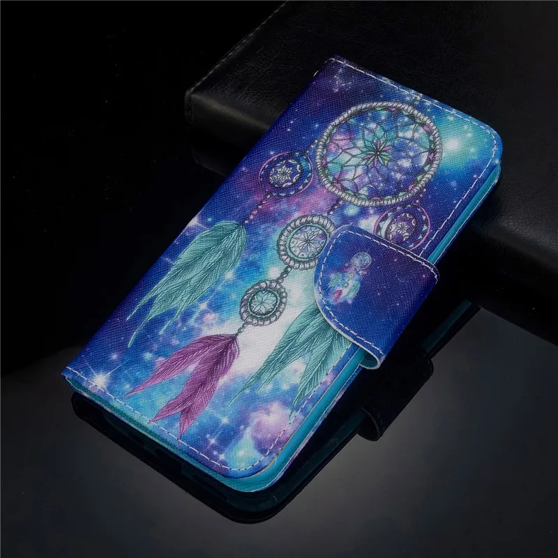 Huawei P Smart кожаный флип-чехол для СПС Funda huawei P Smart чехол huawei Psmart Plus чехол-кошелек чехол для телефона