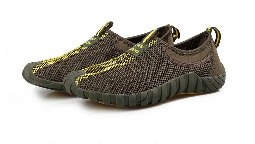 

Classic Summer Sport Shoes Men Breathable Mesh Hiking Shoes Fashion Comfy Slip on Chunky Casual Shoes Lovers