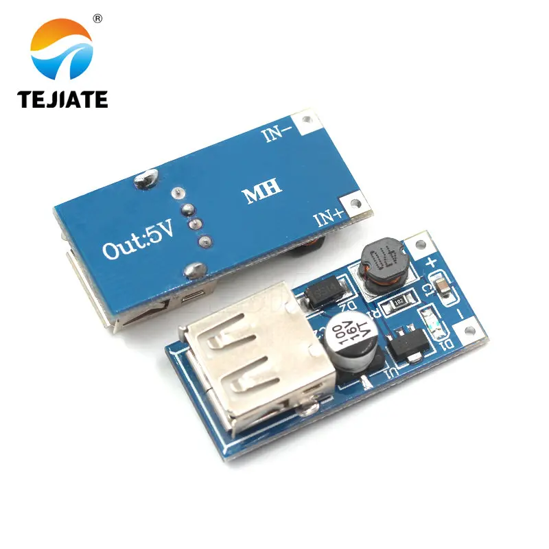 Плата модуля регулятора напряжения с регулируемым напряжением 0 9 в ~ 5 В 600 мА USB