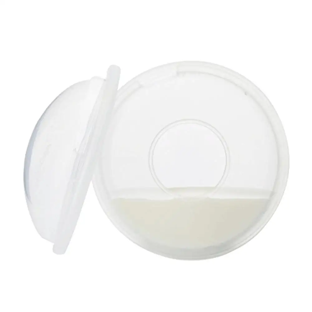 

2PCS Anti-galactorrhea Pad Breathable Breast Milk Silicone Collector Breast Milk Receiver Baby Feeding Milk Cup