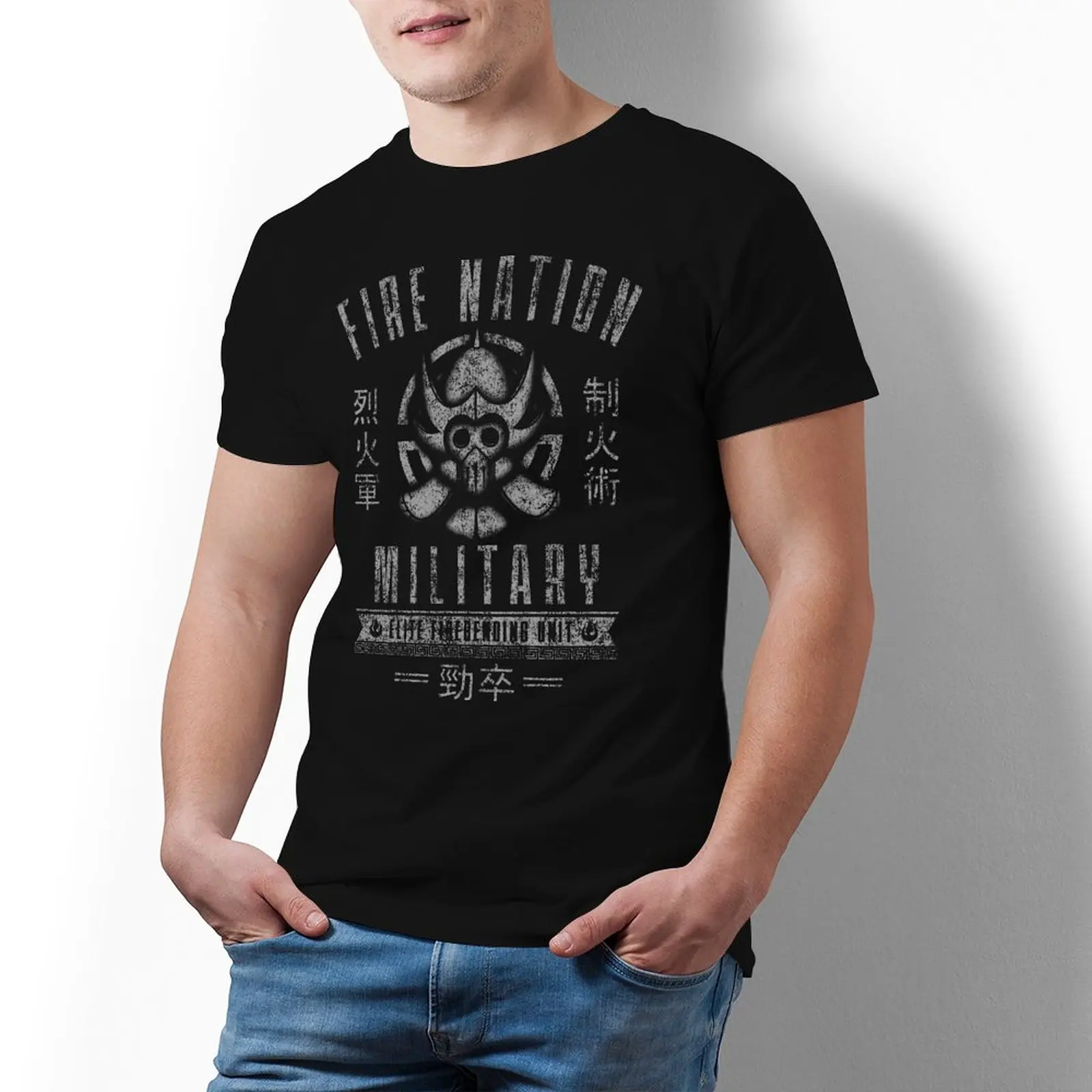 

Man Avatar The Last Airbender Mens T Shirt Cute 100 Percent Cotton Print Tee Shirt Short Sleeve Beach Tshirt Oversize