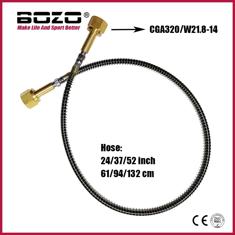 Новый CO2 заполните Refill зарядная станция адаптера переменного тока With24Inch / 37