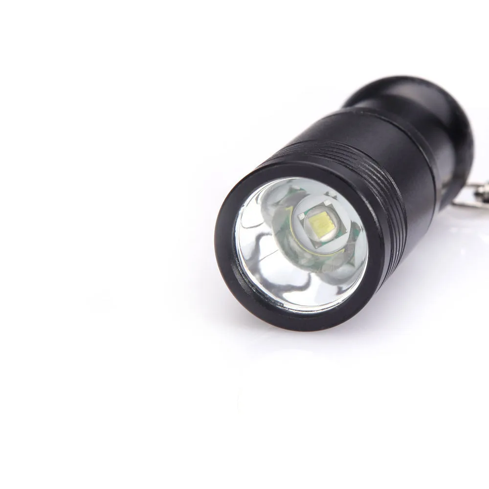 

Portable XML T6 Keychain LED Flashlight 2000LM Mini Flashlight Waterproof LED Lanterna 3 Modes Zoomable LED Torch Penlight 1203