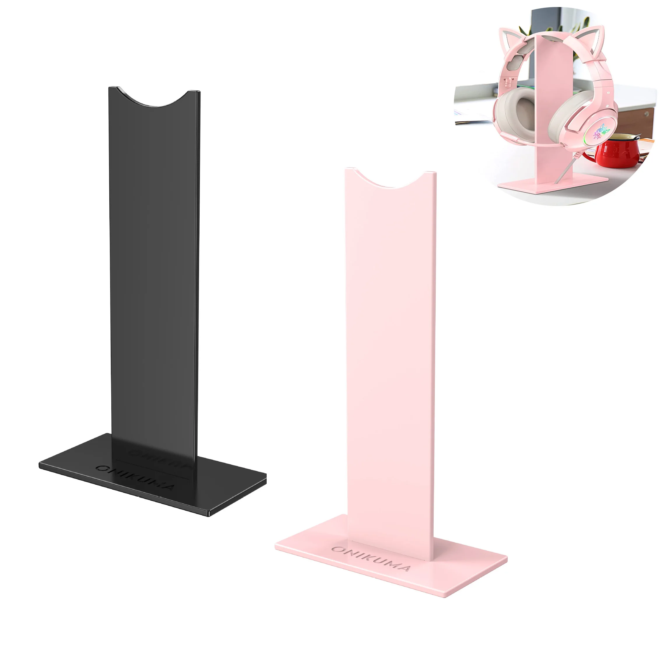 

Подставка для наушников, универсальный держатель для игровой гарнитуры, стойка-вешалка с устойчивой основой для рабочего стола