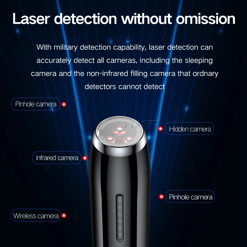 anti candid camera detector pen rf infrared wifi hidden camcorder finder anti spy gear bug audio gadgets tracker radio scanner free global shipping