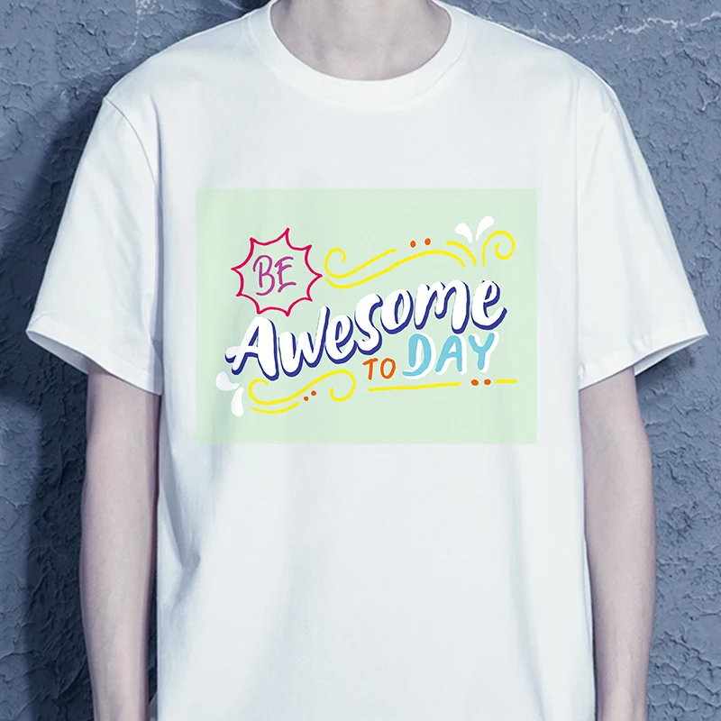 

Be Awesome To Day Vintage T Shirt Mountaineering trip Luxurious Ivory White Brother Women Tops And Bloues Dropship Ropa Mujer