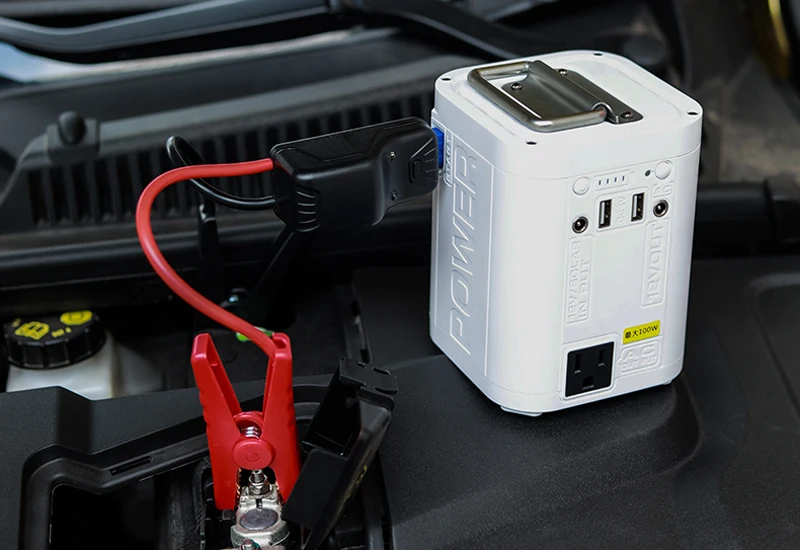 12 В Автомобильное пусковое устройство 100 Вт портативный генератор