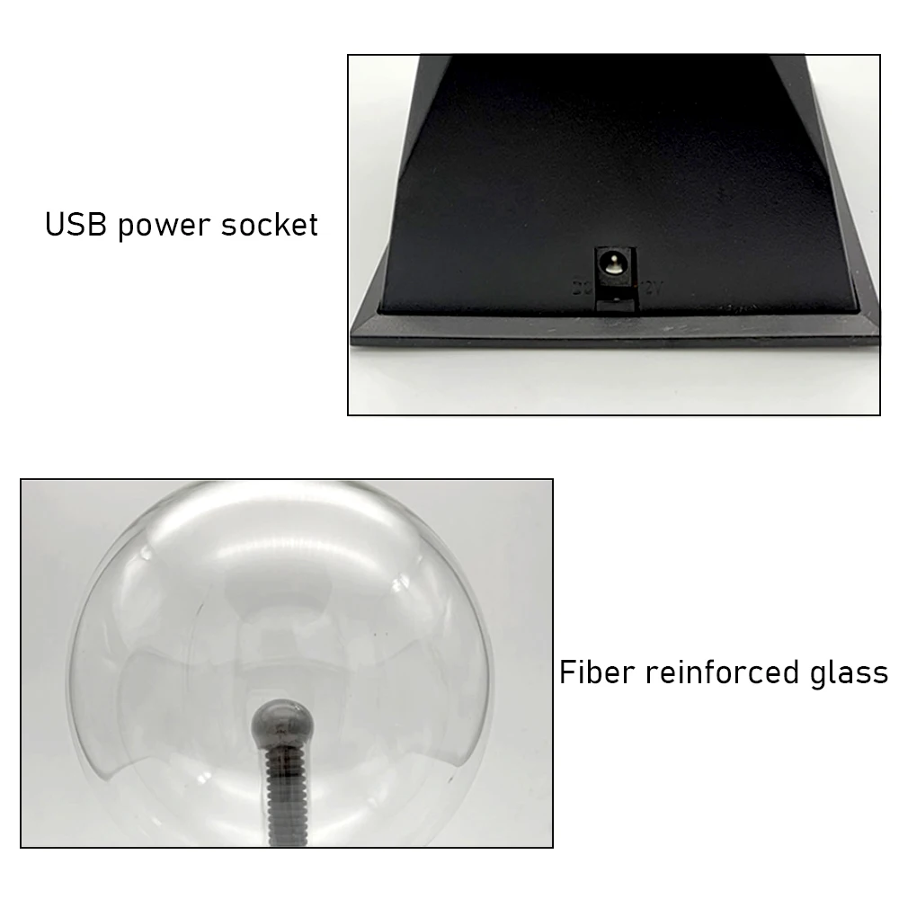 Плазменные лампы новинка волшебный хрустальный плазменный шар ночник украшение